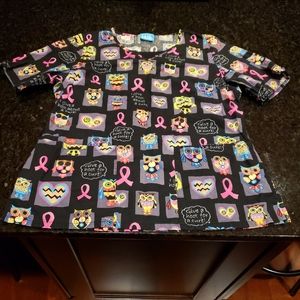 HQ Scrub Women's Scrub Top Size Medium